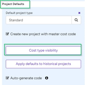 Project defaults-replacement-5-cost type visibility