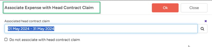associate expense to HC claim14863-10
