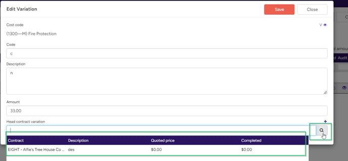 cost code var-15760-new-link from project- var line is in HC-6