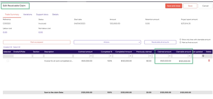 cost plus claim-claimable amount-new -3